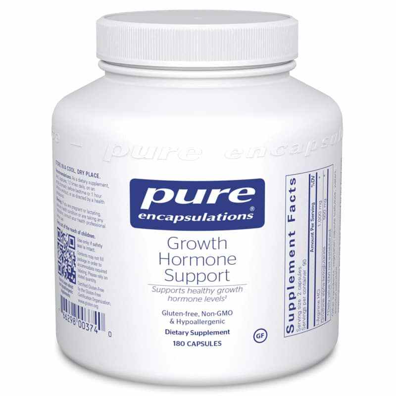 Growth Hormone Support, 180 Capsules, by Pure Encapsulations