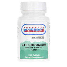 GTF Chromium 200 Mcg, by Advanced Research
