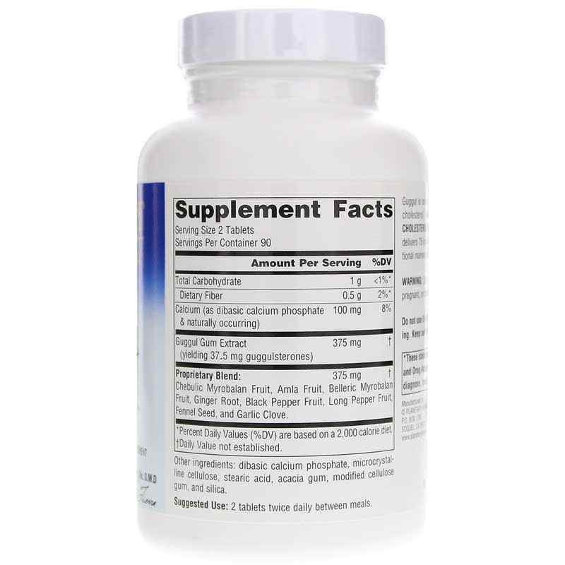 Guggul Cholesterol Compound, 180 Tablets, by Planetary Herbals, image #2