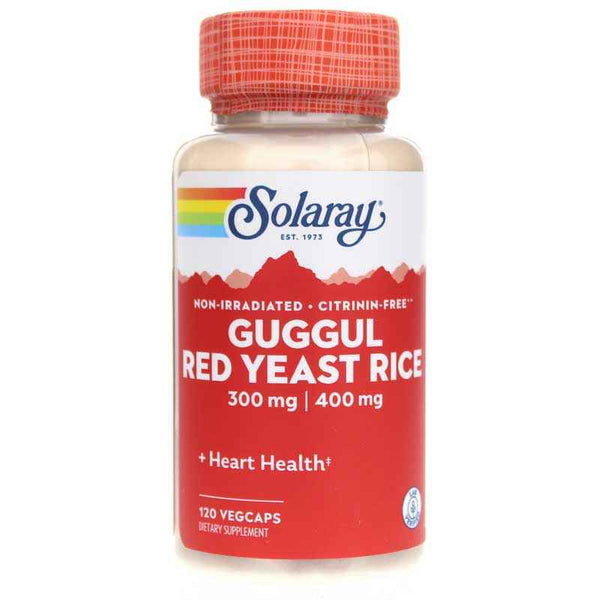 Guggul & Red Yeast Rice, Solaray – Natural Healthy Concepts