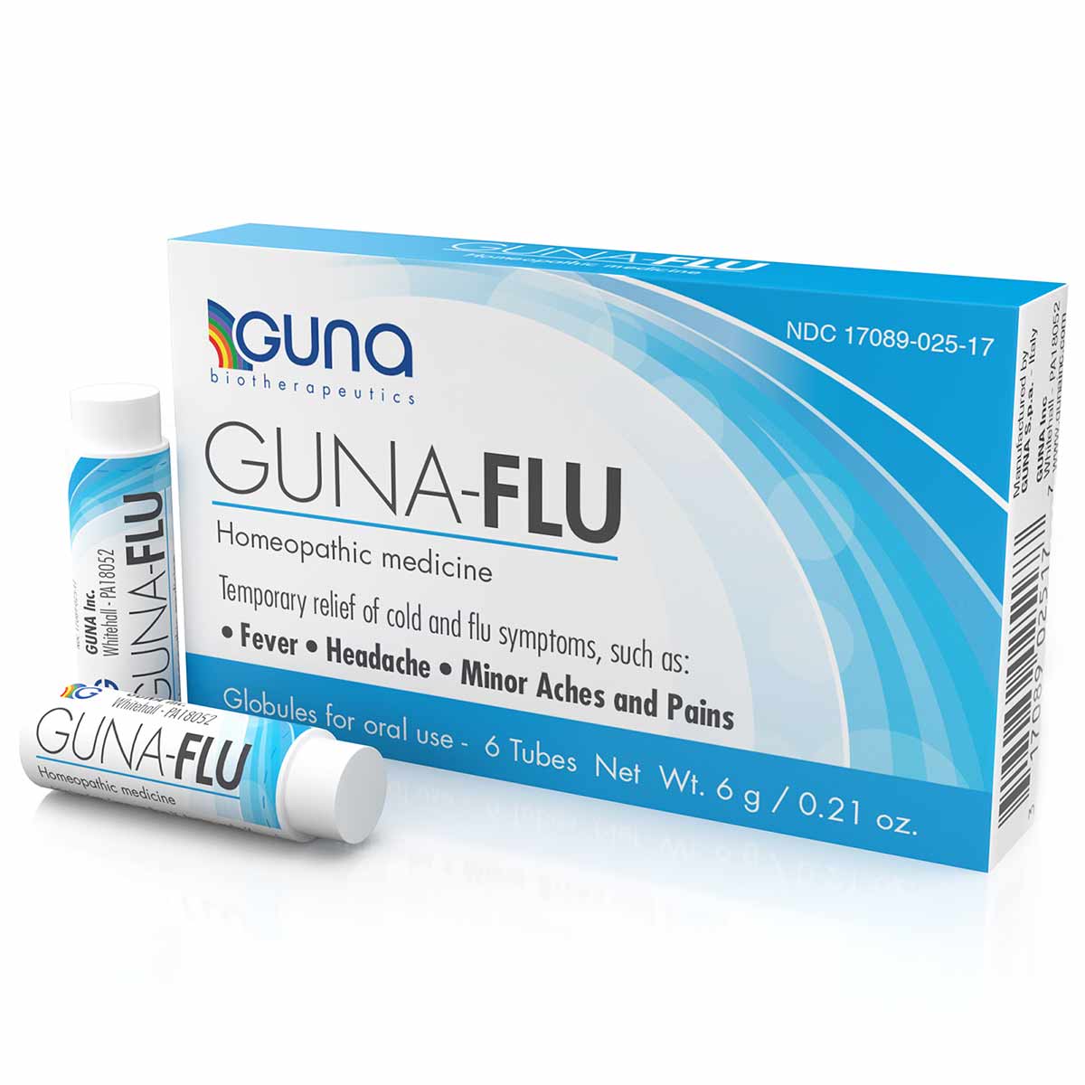 Guna-Flu, 6 Tubes, by Guna Biotherapeutics