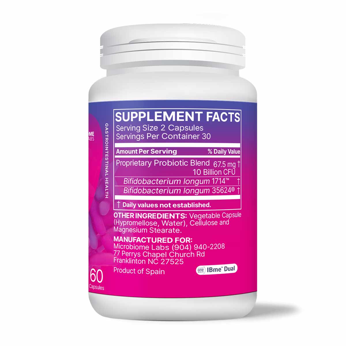 Gut-Brain Reset, 60 Capsules, by Microbiome Labs