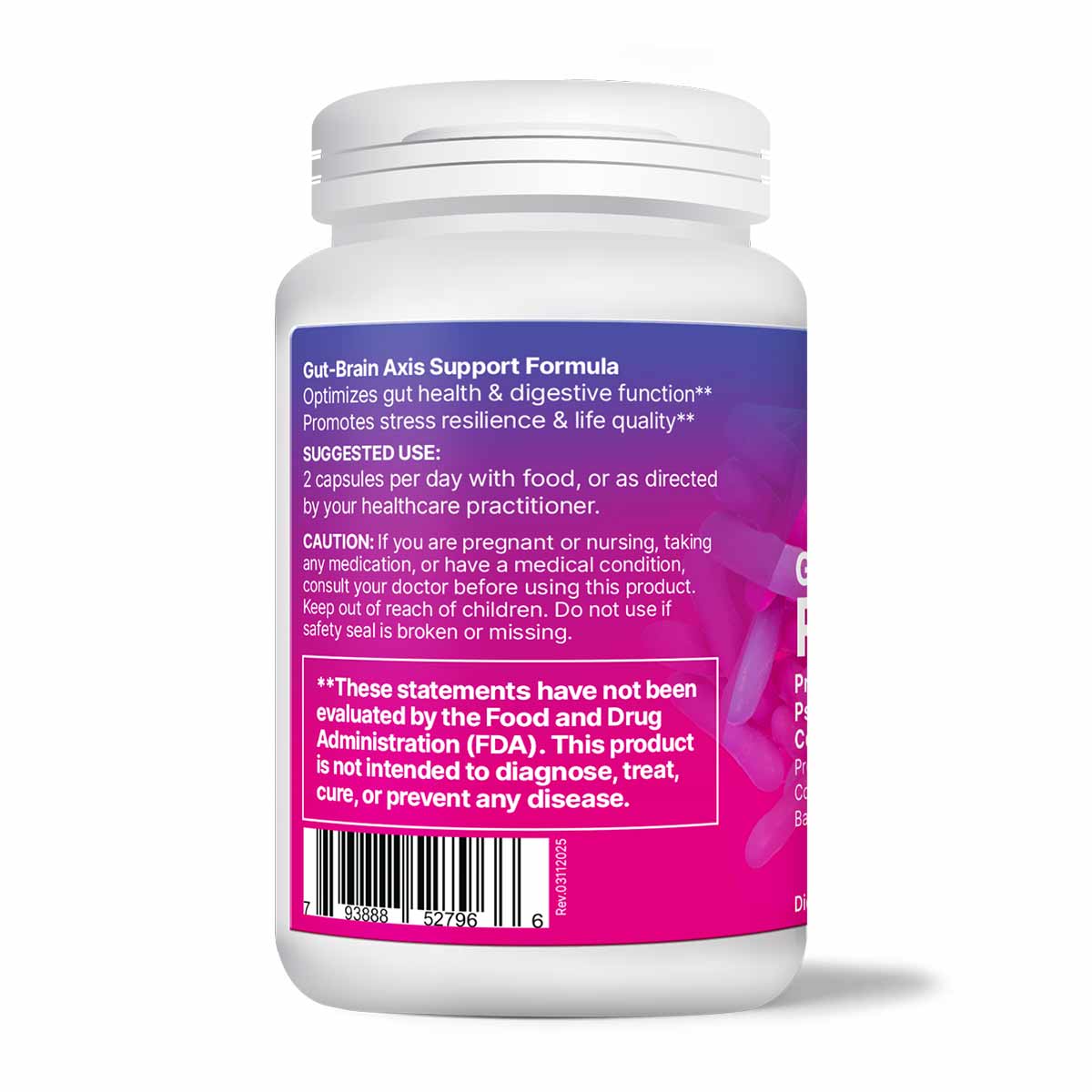 Gut-Brain Reset, 60 Capsules, by Microbiome Labs