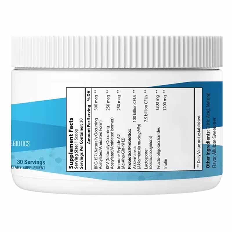 Gut Feeling, Orange Creme, 30 Servings, by Integrative Peptides, image #3