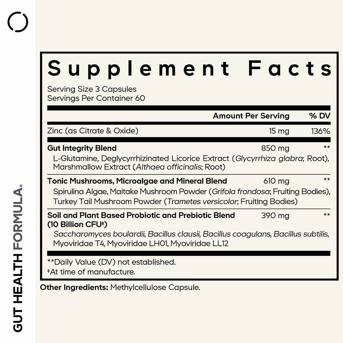 Gut Health Formula, by Codeage