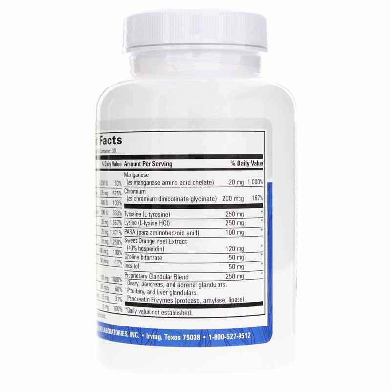 Gynecrine Female Endocrine Support, by Progressive Labs, image #3
