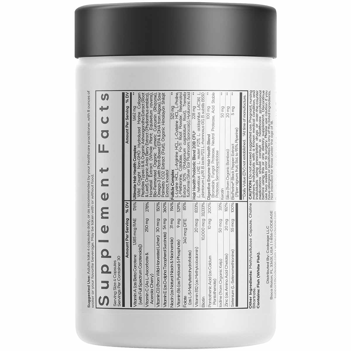 Hair Vitamins, by Codeage