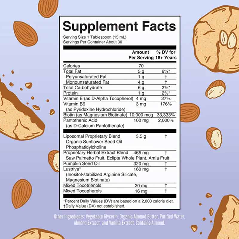 Hair Growth Max Liposomal, 15.2 Oz, by MaryRuth's Organics, image #2