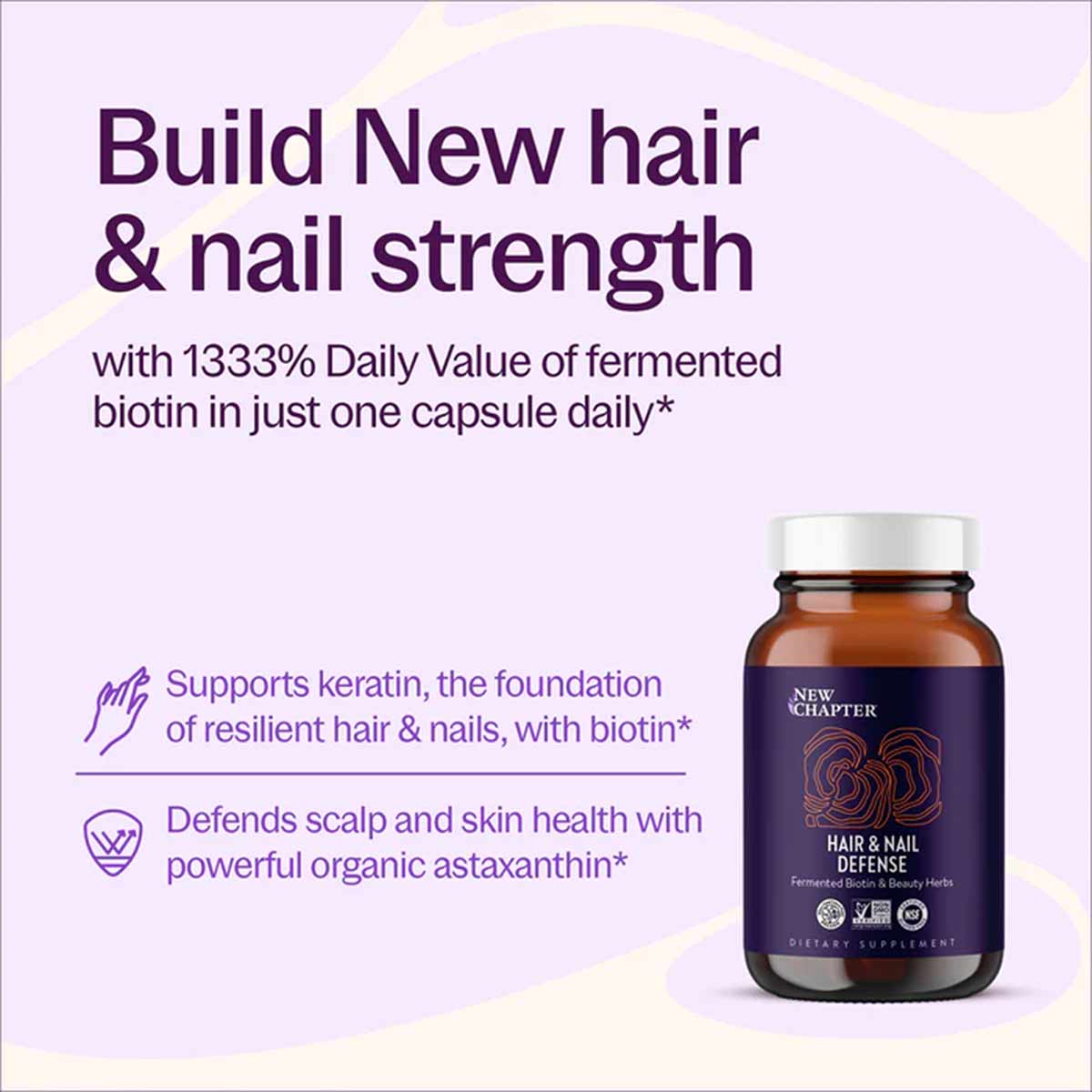 Hair & Nail Defense, by New Chapter