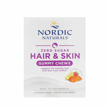 Hair & Skin Gummy Chews, 27 Gummy Chews, by Nordic Naturals