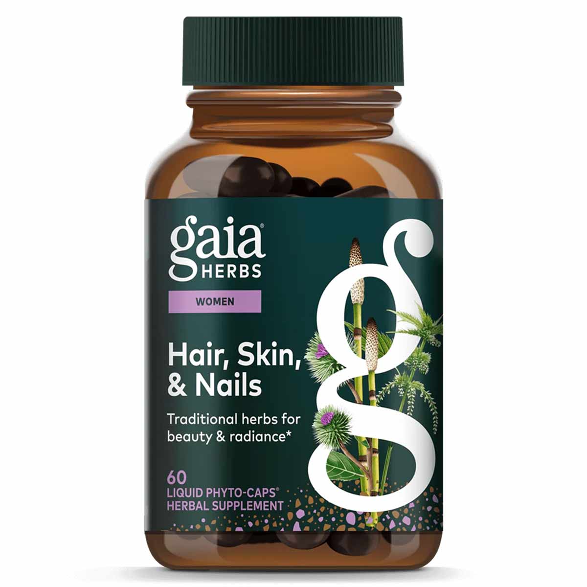 Hair Skin & Nail Support, by Gaia Herbs