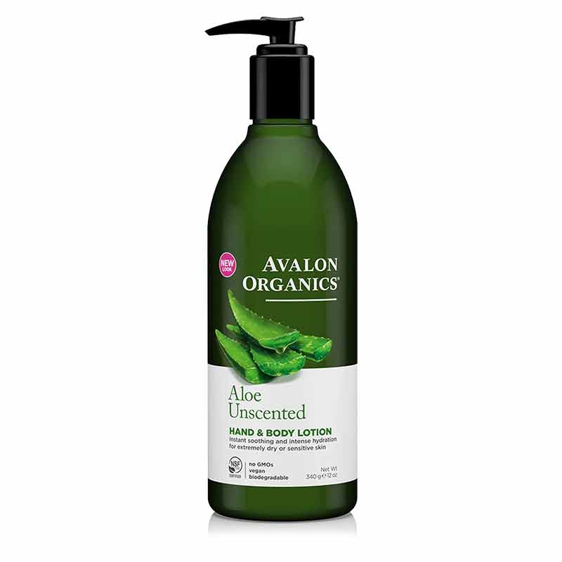 Hand & Body Lotion, Unscented, 32 Oz, by Avalon Organics
