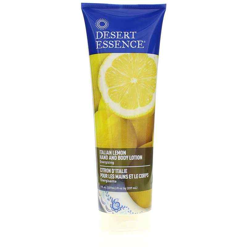 Hand & Body Lotion, Italian Lemon, by Desert Essence