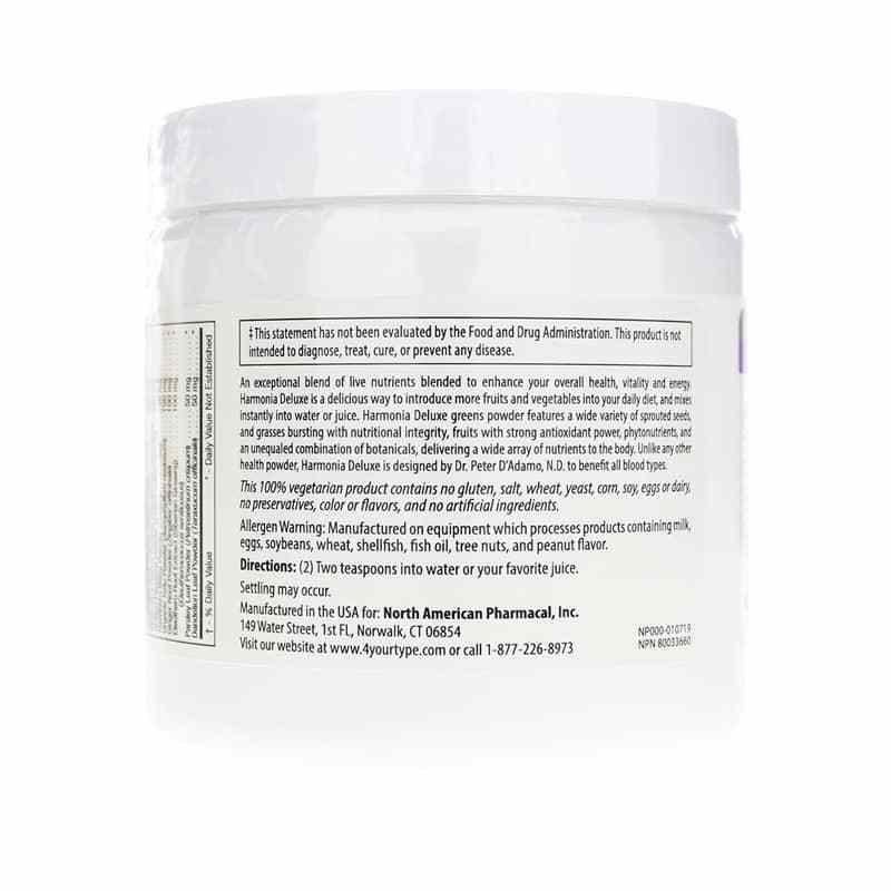 Harmonia Deluxe Green, by D Adamo Personalized Nutrition, image #3