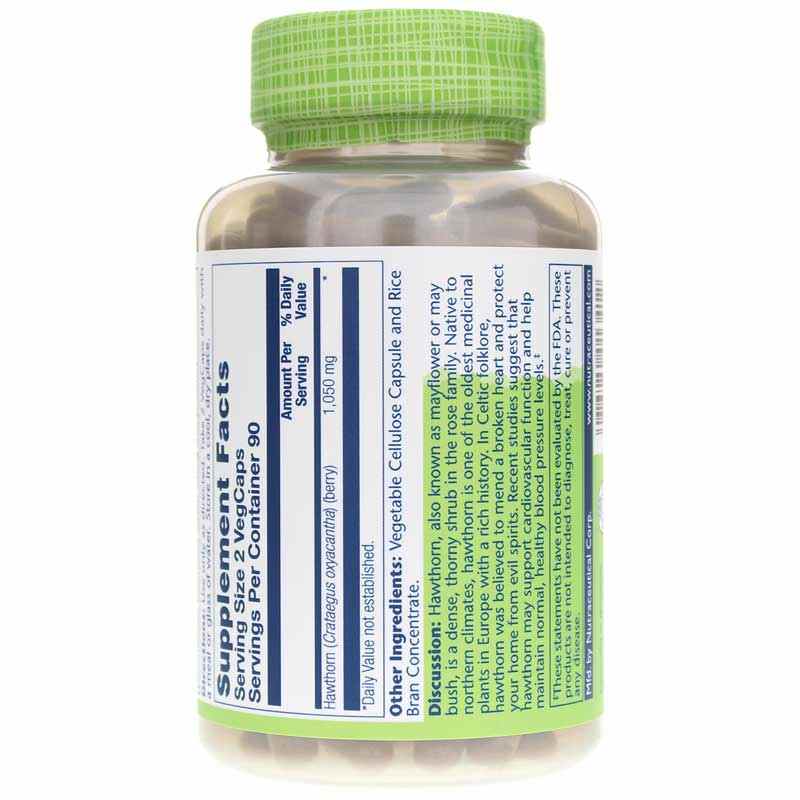 Hawthorn, 180 Veg Capsules, by Solaray, image #3