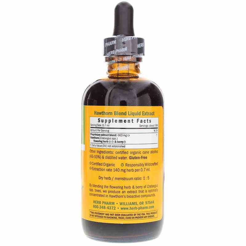 Hawthorn Blend, 4 Oz, by Herb Pharm, image #2
