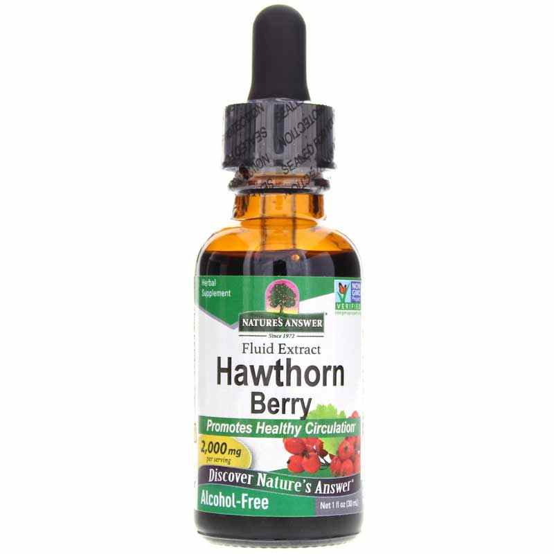 Hawthorn Extract Alcohol-Free, by Natures Answer