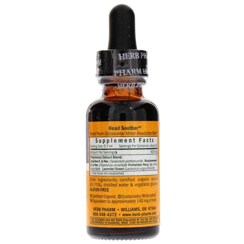 Head Soother, 1 Oz, by Herb Pharm, image #2