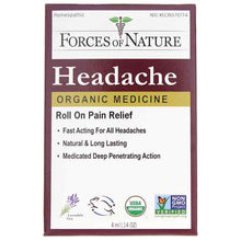 Headache Pain Relief Roll On, by Forces Of Nature