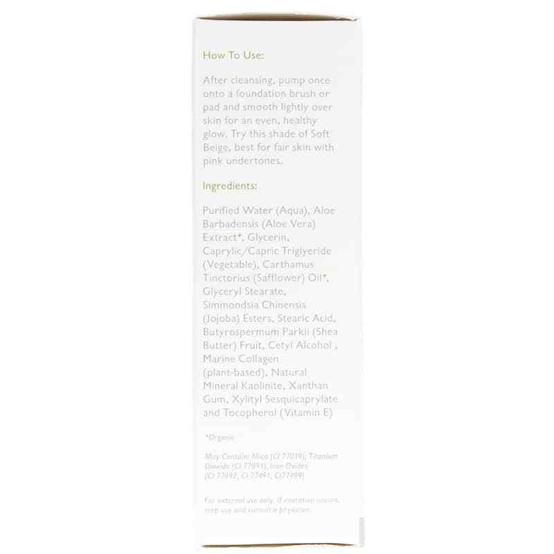 Health Glow Cream Foundation, Beige, by Real Purity, image #3