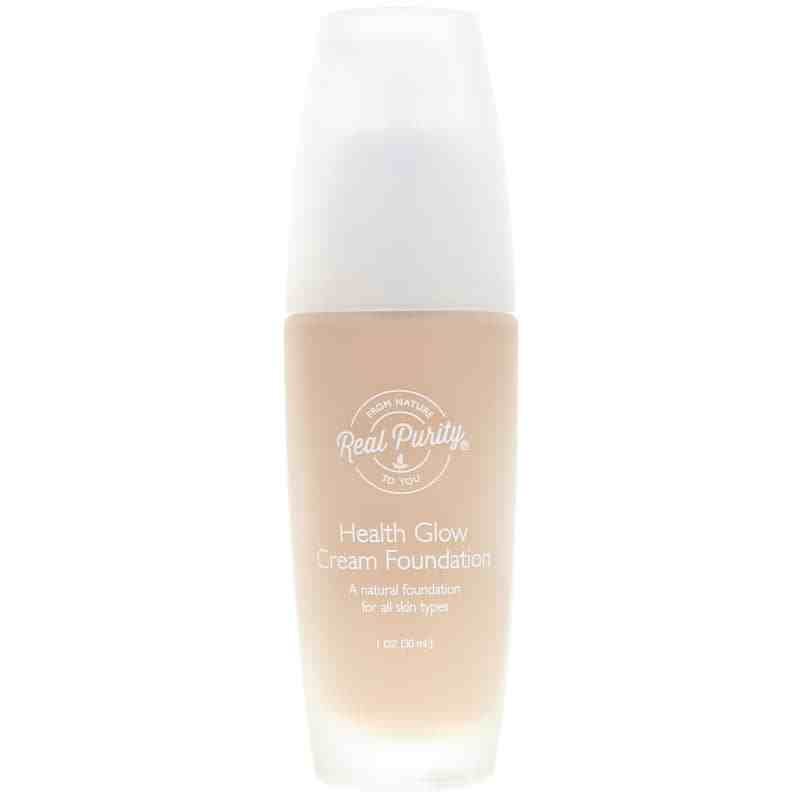 Health Glow Cream Foundation, Honey Beige, by Real Purity