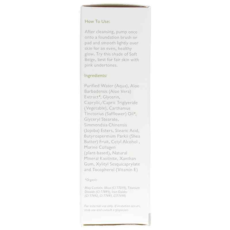 Health Glow Cream Foundation, Soft Beige, by Real Purity, image #4