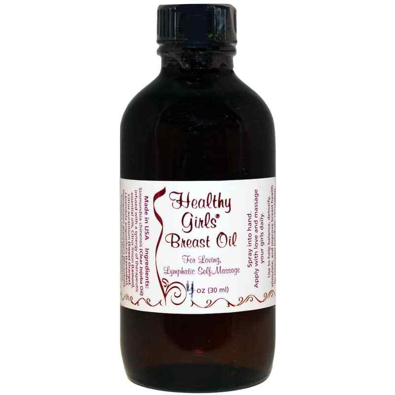 Healthy Girls Breast Oil, 4 Oz, by Aromatherapy Naturesway
