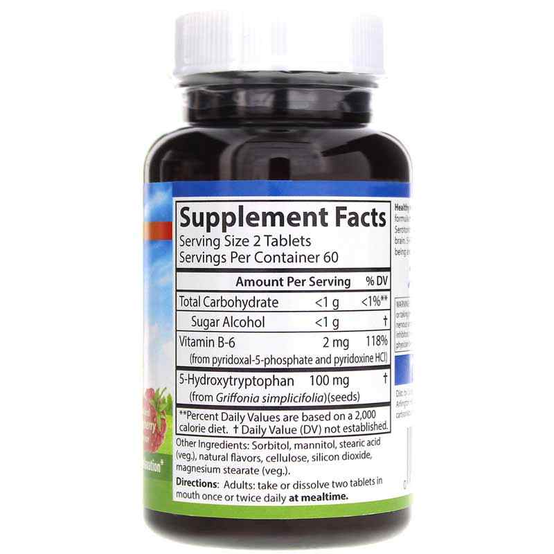 Healthy Mood 5 HTP Elite, 120 Tablets, by Carlson Labs, image #2