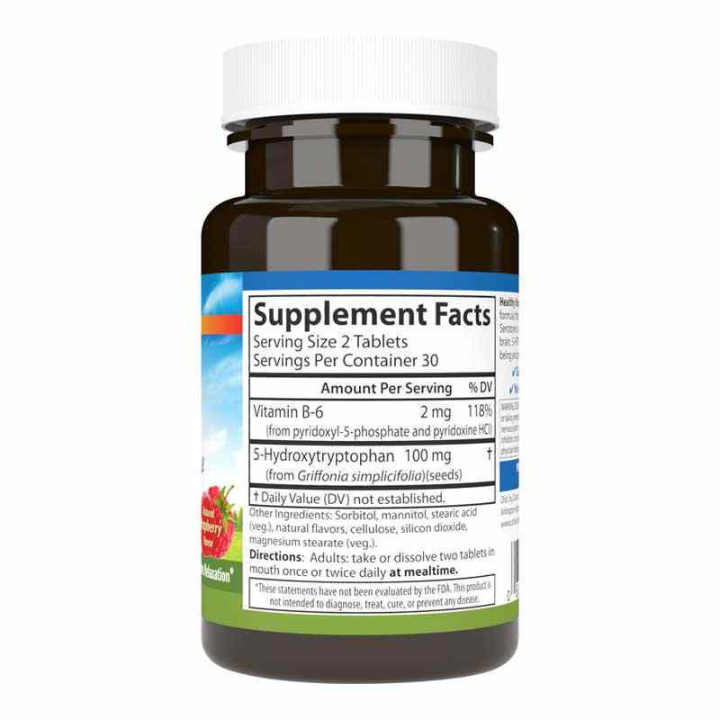 Healthy Mood 5 HTP Elite, 60 Tablets, by Carlson Labs, image #2