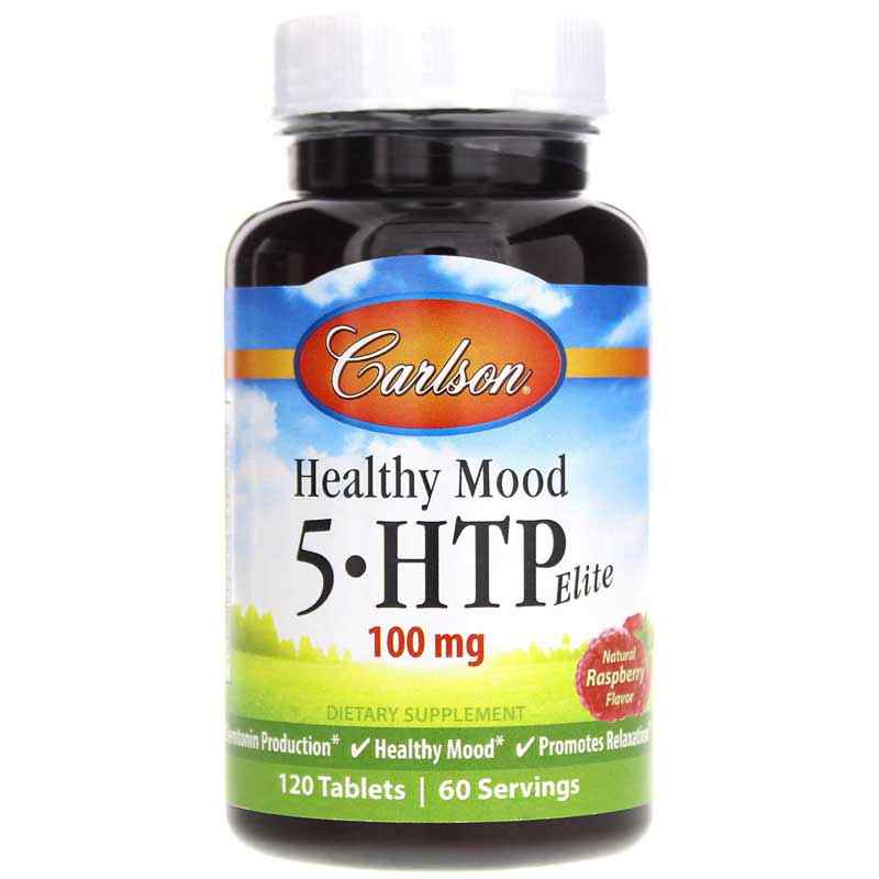 Healthy Mood 5 HTP Elite, by Carlson Labs