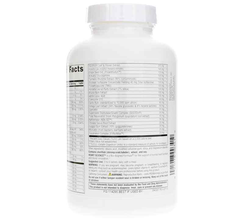 HeartScience, 120 Tablets, by Source Naturals, image #3