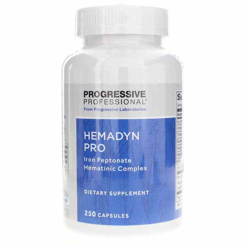 Hemadyn Pro, 250 Capsules, by Progressive Labs