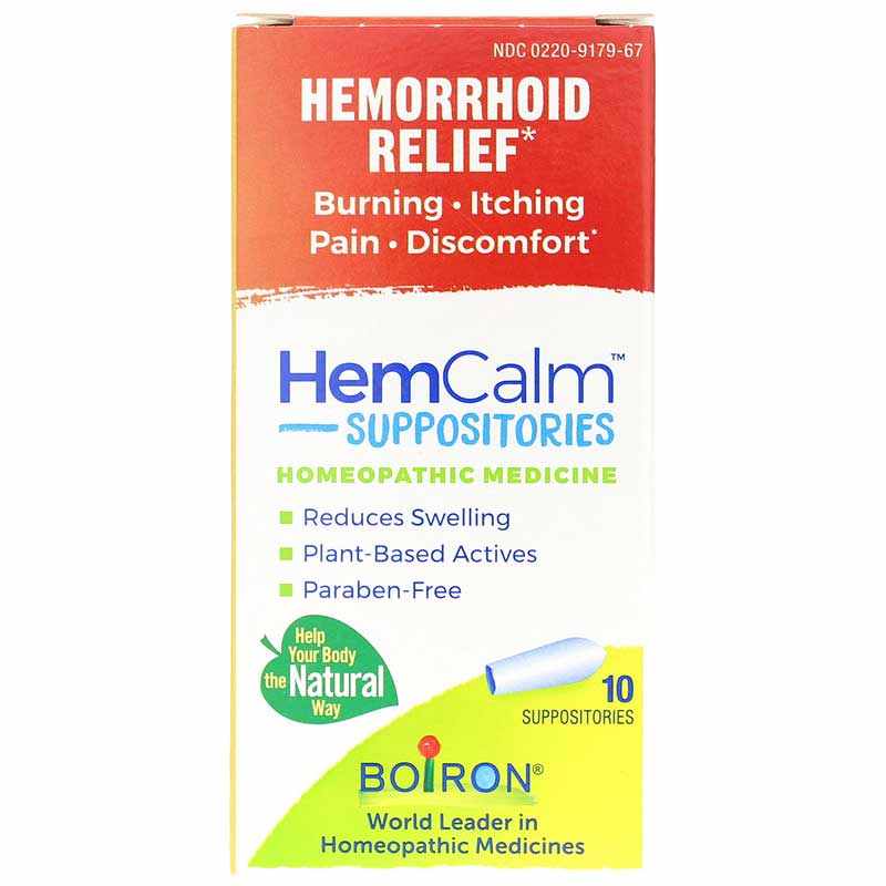 HemCalm Suppositories, by Boiron