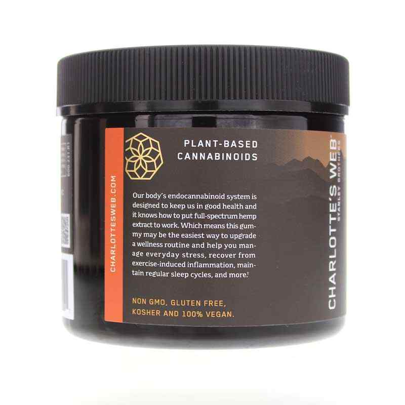 Hemp Extract-Infused Gummies Daily Wellness 15 Mg, 60 Gummies, by Charlottes Web, image #3