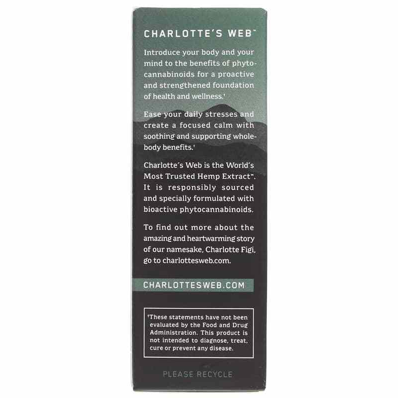 Hemp Extract Oil 60 Mg, Chocolate Mint, 1 Oz, by Charlottes Web, image #3