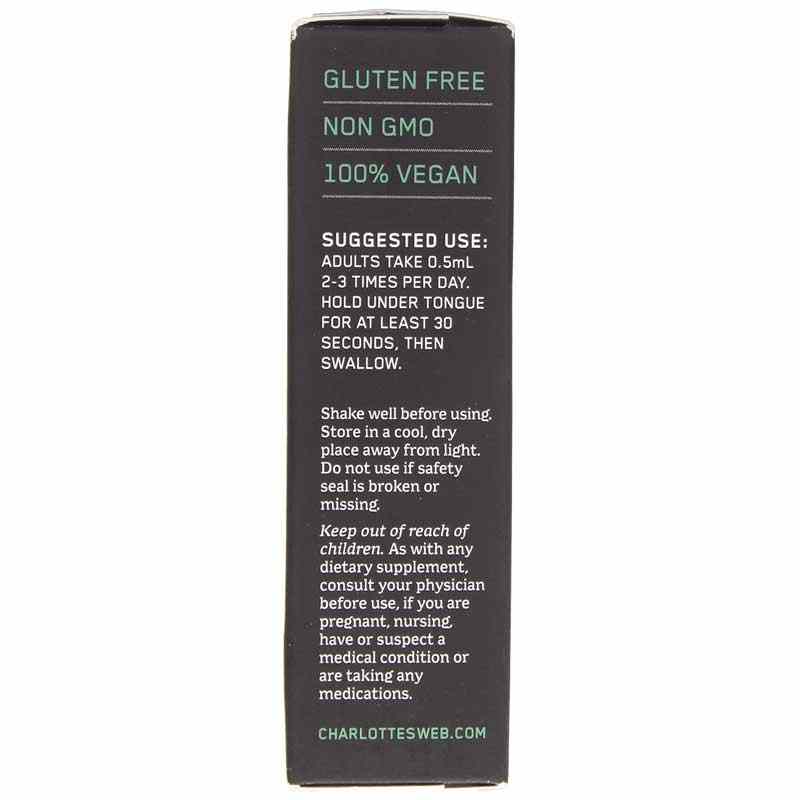 Hemp Extract Original Formula 50 Mg, Mint Chocolate, .34 Oz, by Charlottes Web, image #4