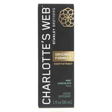 Hemp Extract Original Formula 50 Mg, Mint Chocolate, 1 Oz, by Charlottes Web