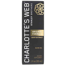 Hemp Extract Original Formula 50 Mg, Olive Oil, 1 Oz, by Charlottes Web