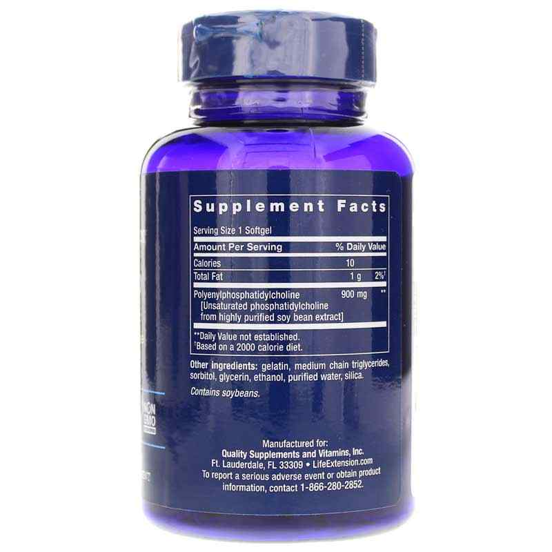 HepataPro Polyunsaturated Phosphatidylcholine, by Life Extension, image #2