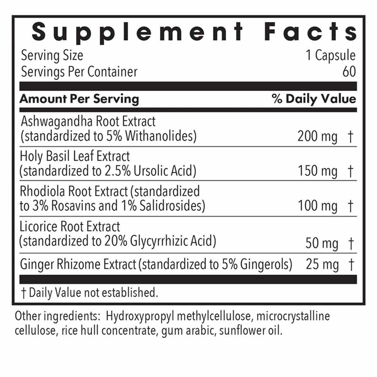 Herbal Adapt, 60 Veg Capsules, by Allergy Research Group
