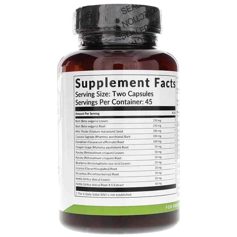 Herbal Hepaclenz Capsules, by Professional Formulas, image #2