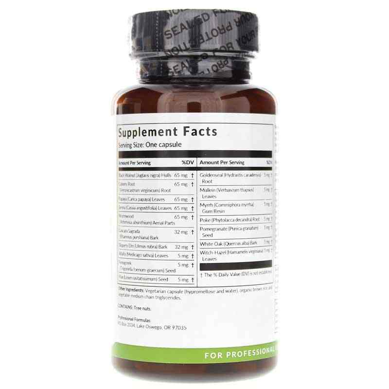 Herbalfuge Support for Parasite Elimination Capsules, by Professional Formulas, image #2