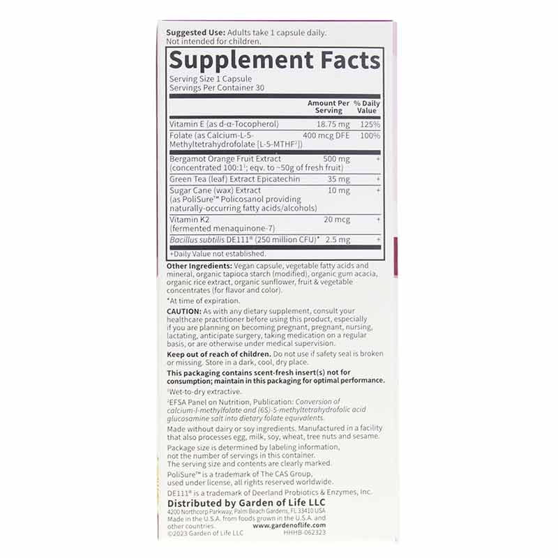 Herbals Heart Health, by Garden of Life, image #2