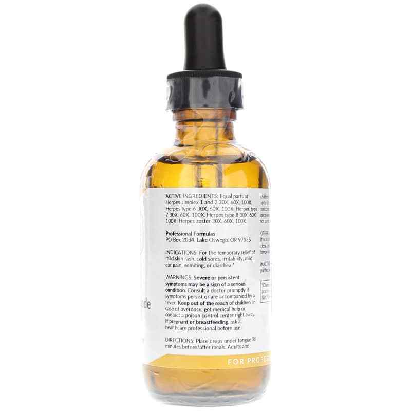 Herpetic Nosode Drops, by Professional Formulas, image #2