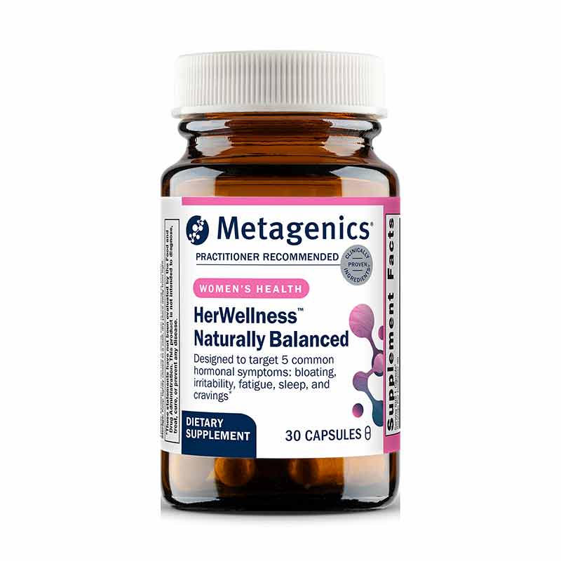 HerWellness Naturally Balanced, 30 Capsules, by Metagenics