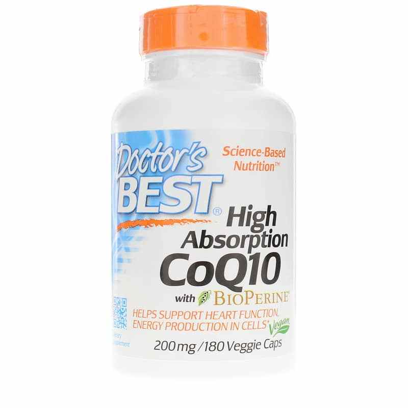 High Absorption CoQ10 200 Mg, by Doctors Best