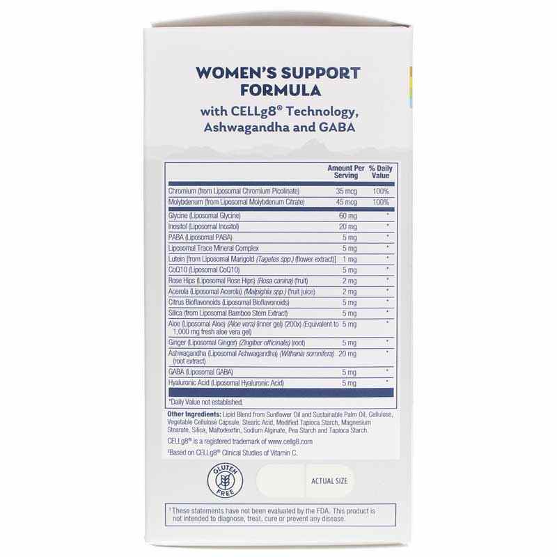 High Potency Liposomal Multivitamin Women's, 60 Veg Capsules, by Solaray, image #4