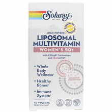 High Potency Liposomal Multivitamin Women's 50+, by Solaray