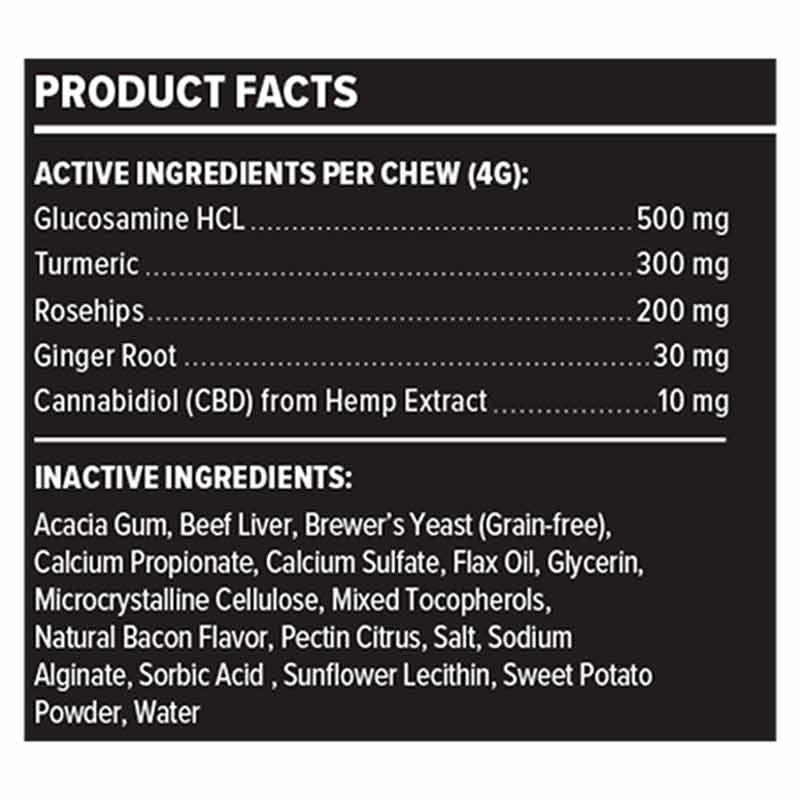 Hip & Joint Health CBD for Dogs, 30 Chews, by PlusCBD Oil, image #2