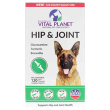 Hip & Joint for Dogs Chewable Tablets, 120 Chewable Tablets, by Vital Planet
